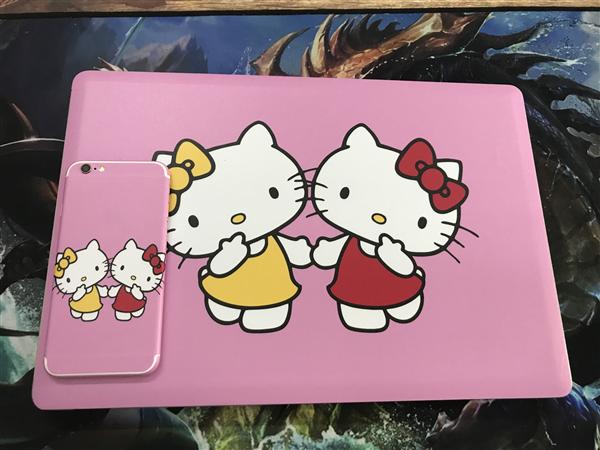 Ảnh đại diện sản phẩm Skin laptop Cặp mèo hello kitty